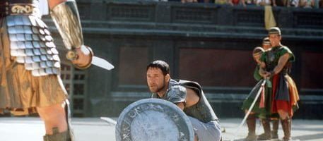 Scena z filmu "Gladiator"