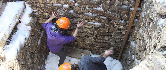 Discovery of the Roman cellar