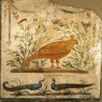 A phoenix in a Roman painting