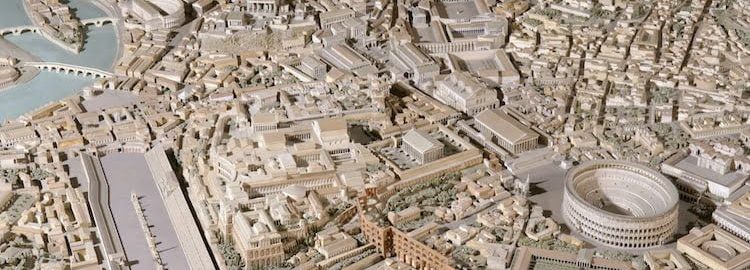 Huge model of Rome from the 4th century took about 35 years