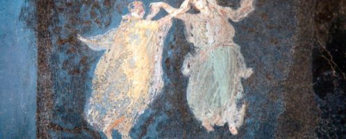 Roman fresco showing the dance