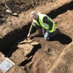 A Roman center was discovered in the North of England