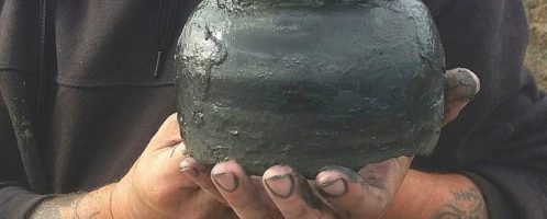 A pot from Roman times in England was discovered