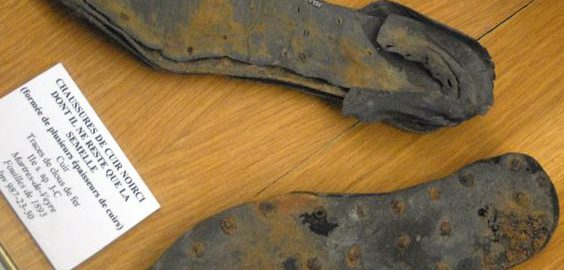 Roman shoes found in France