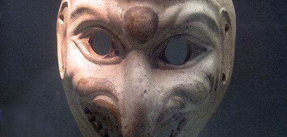 Roman theater mask