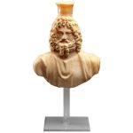 A bust of Jupiter Serapis