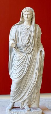 Octavian Augustus as Pontifex maximus