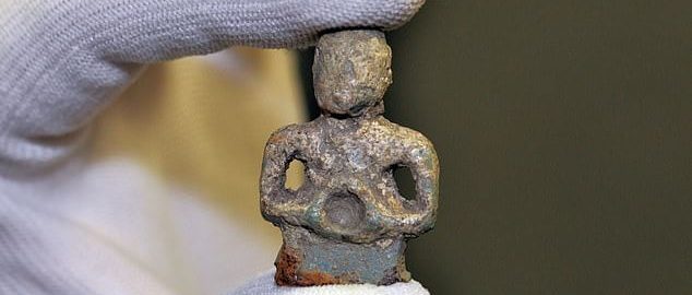 A statue of a Celtic deity has been discovered