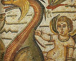 Roman mosaic from Sicily