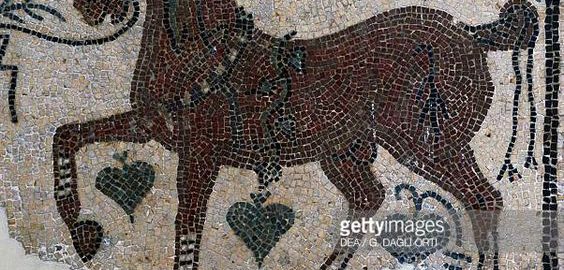 Roman skeleton in the tomb in Viminacium