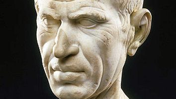 Realistic Roman bust