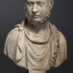 A bust of a Roman aristocrat