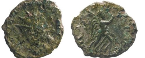 Odkryto rzymską monetę uzurpatora Laelianusa