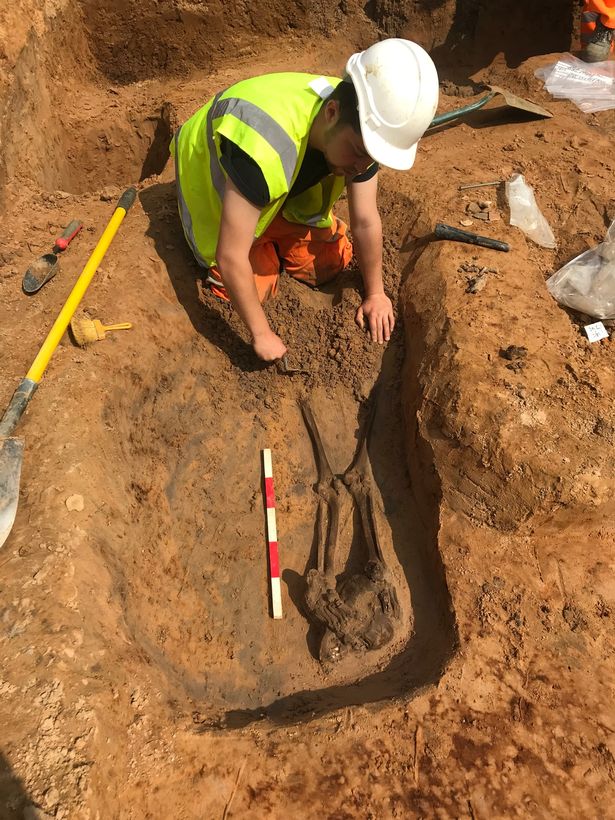 22 Roman skeletons were discovered in England