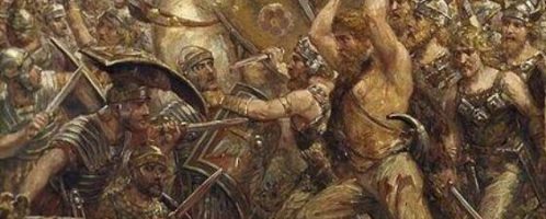 „Bitwa na bagnach” z 235 r. n.e.