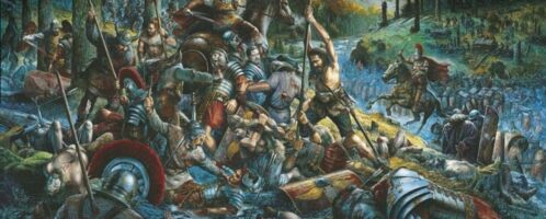 Battle in the Teutoburg Forest