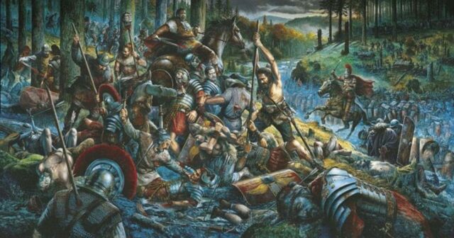 Bitwa w Lesie Teutoburskim