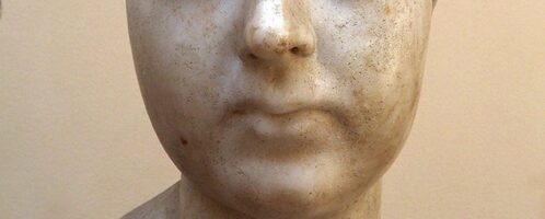 Rzymska marmurowa głowa Lucilli