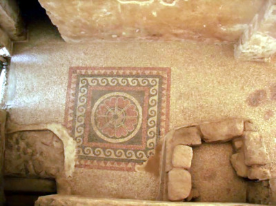 Mozaika w Zachodnim Pałacu