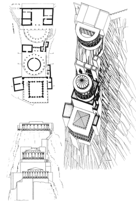 Rekonstrukcja Pałacu Północnego w Masadzie