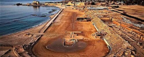 Roman Hippodrome in Caesarea Seaside