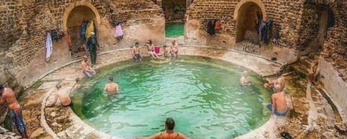 Roman baths at Khenchela are still in use