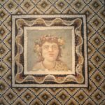 A mosaic of Bacchus