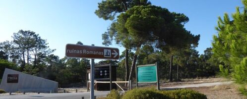 Roman ruins in Troia, Portugal