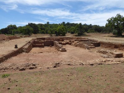 Remains of the forum and temple in Ammaia