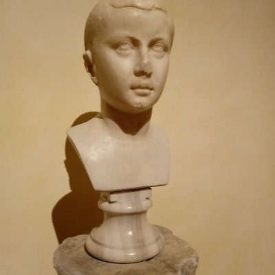 Bust of the young Gordian III in the Capitoline Museums' collections