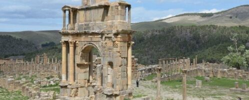 Triumphal Arch of Caracalla in Jamila