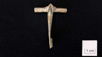 Rzymska broszka znaleziona w Somerset