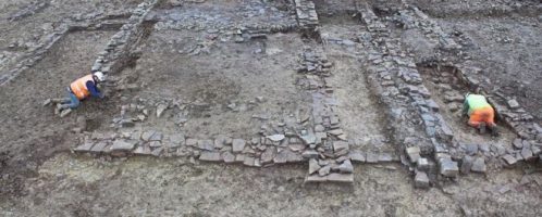 Roman remains were found in South Wales