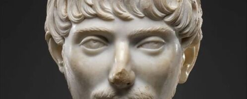 The head of a young Roman with a short beard