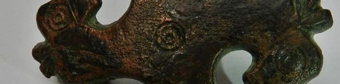 Roman swastika-shaped fibula