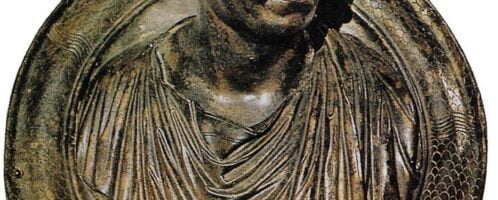 Portrait of Trajan as an elderly man