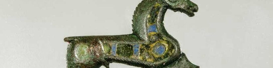 Roman brooch in the form of a deer