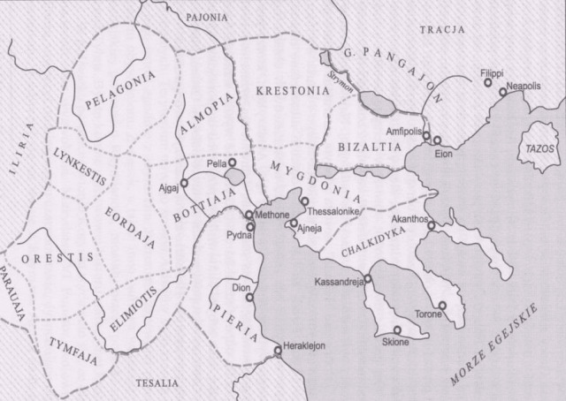 Krainy Macedonii w starożytności
