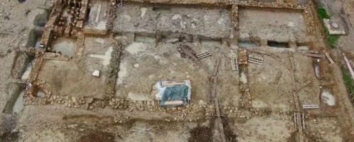 Efforts to preserve the remains of a Roman villa in Gloucestershire