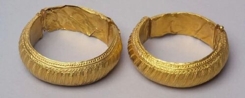 Roman gold bracelets found in Serbia