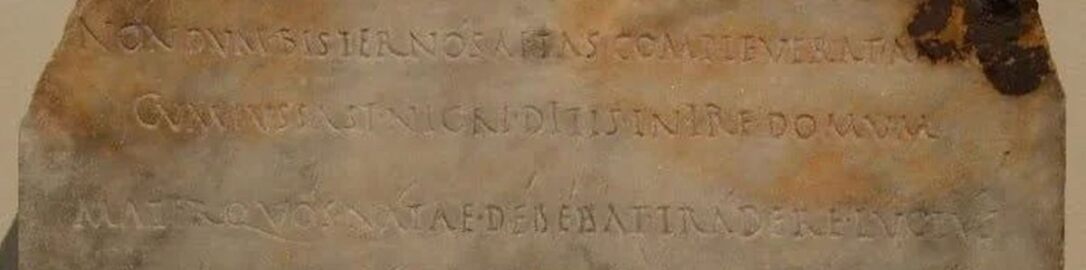 Rzymska inskrypcja wspominająca zmarłą dziewczynkę