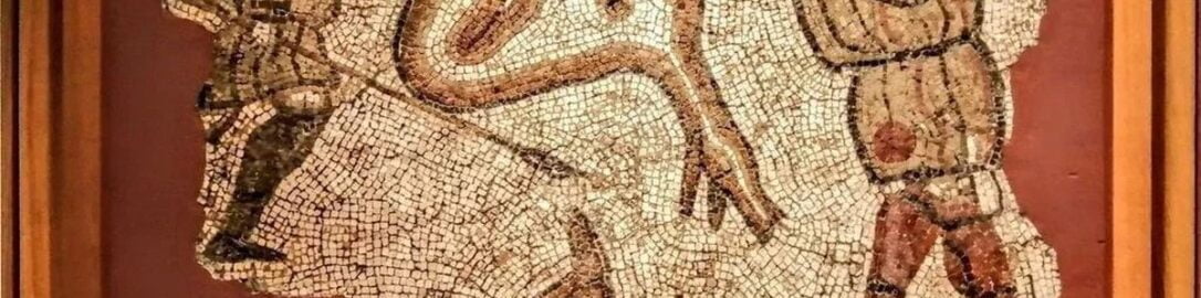 Mozaika rzymska ukazująca myśliwych