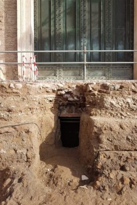A temple and a sarcophagus that may have been dedicated to Romulus have  been discovered