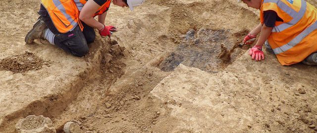 The 2,000-year-old grave of a British warrior has been discovered