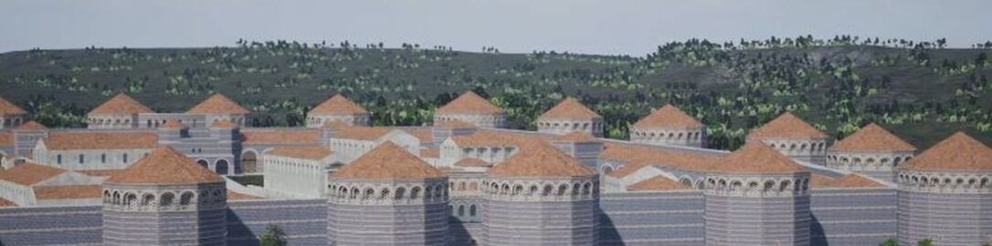 3D reconstruction of the Felix Romuliana Palace