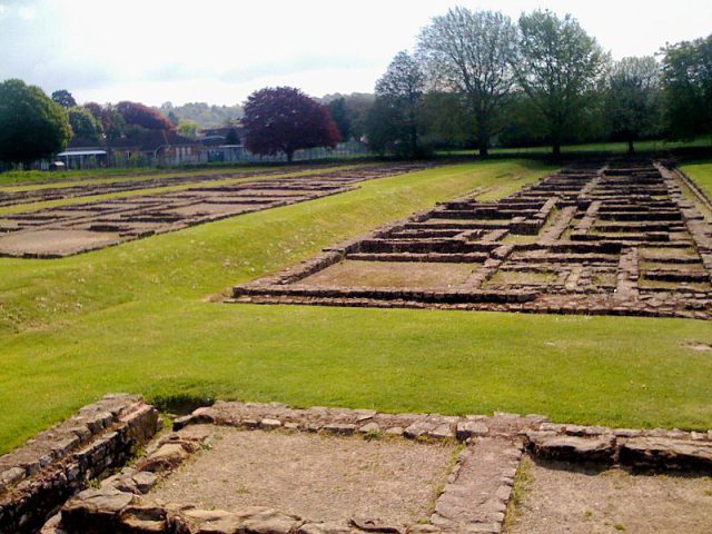 Roman barracks in Caerleon