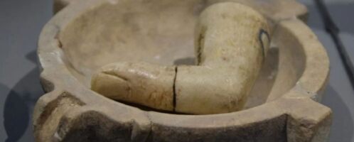 Roman kitchen mortar