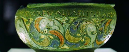 A decorated Roman vessel from Britain