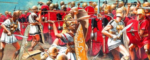 Atak Samnitów na wojska rzymskie