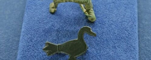 Roman animal shaped brooches